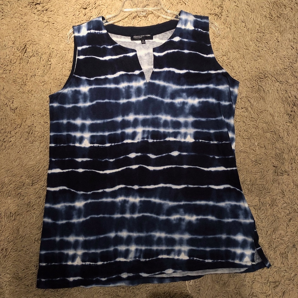 Jones New York tie dye top